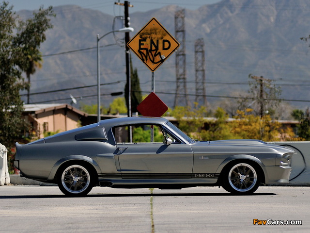 Mustang GT500 Eleanor 2000–09 wallpapers (640 x 480)