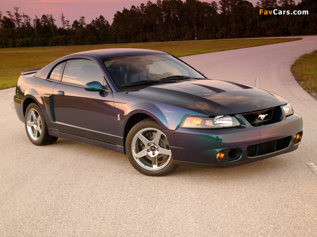 Mustang SVT Cobra Mystichrome 2004 wallpapers (640 x 480)