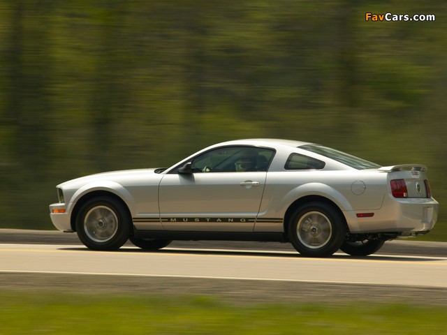 Mustang Coupe 2005–08 photos (640 x 480)