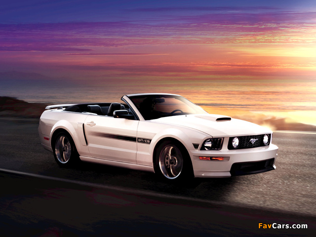 Mustang GT California Special 2007 images (640 x 480)