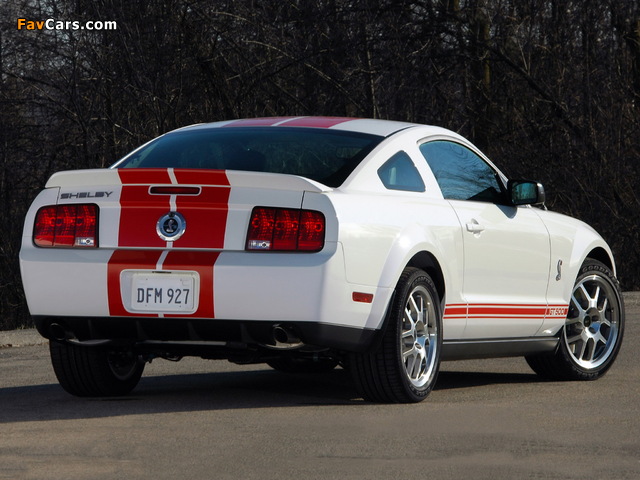 Shelby GT500 Red Stripe Appearance Package 2007 photos (640 x 480)