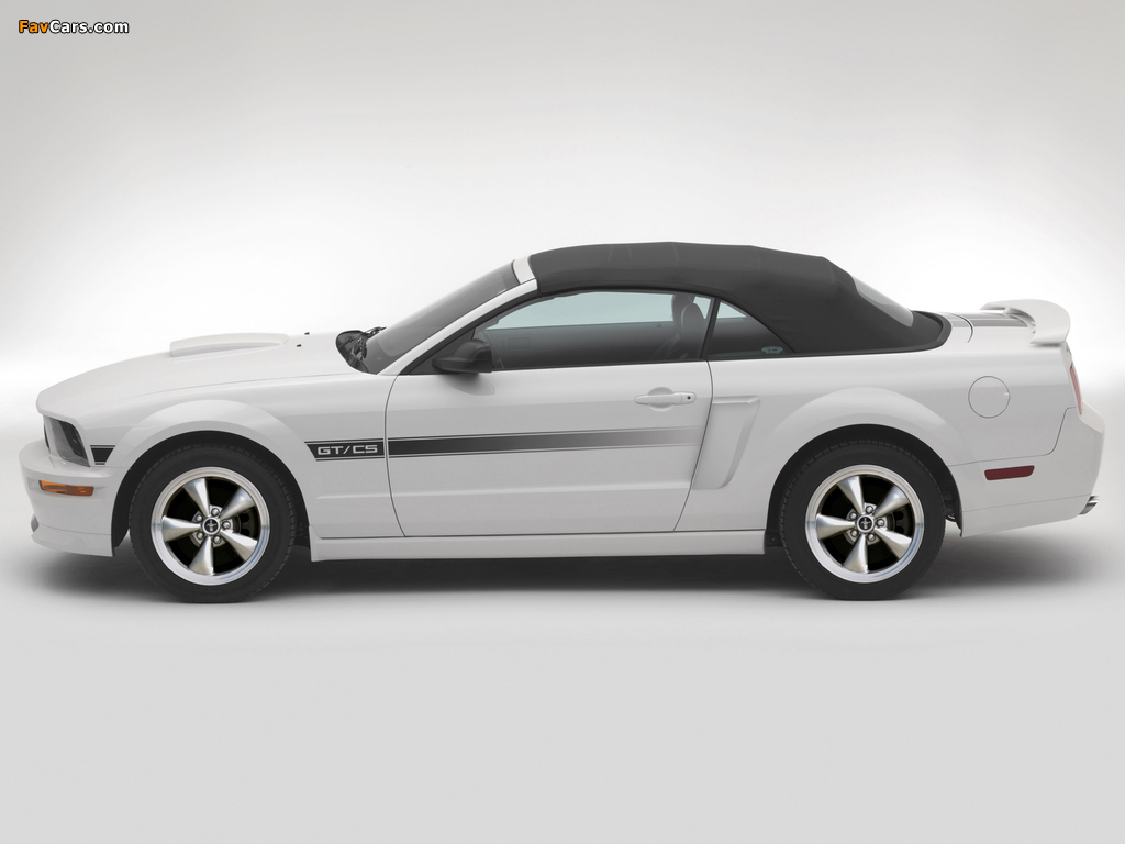 Mustang GT California Special 2007 wallpapers (1024 x 768)