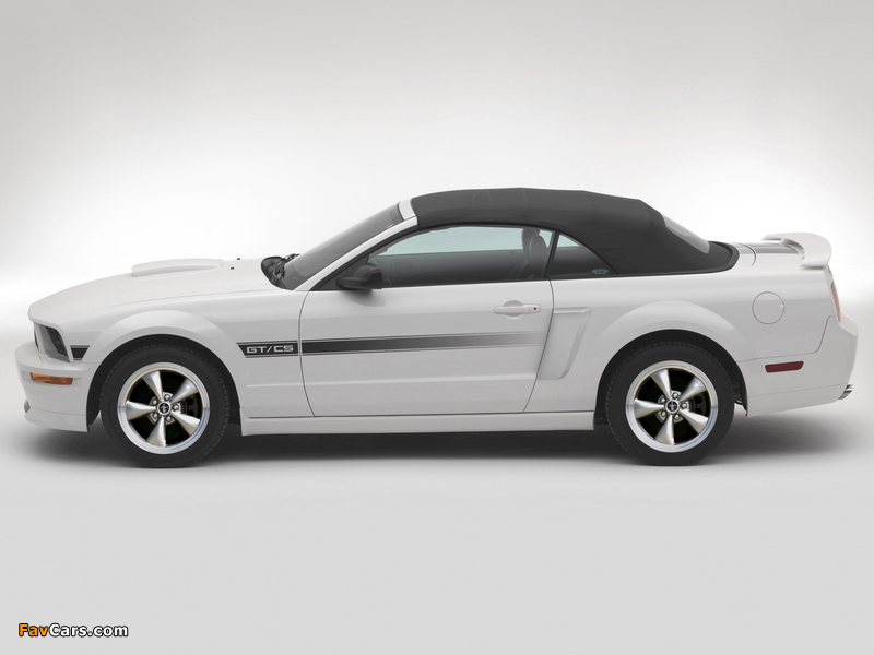 Mustang GT California Special 2007 wallpapers (800 x 600)