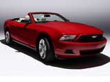 Mustang Convertible 2009–12 pictures