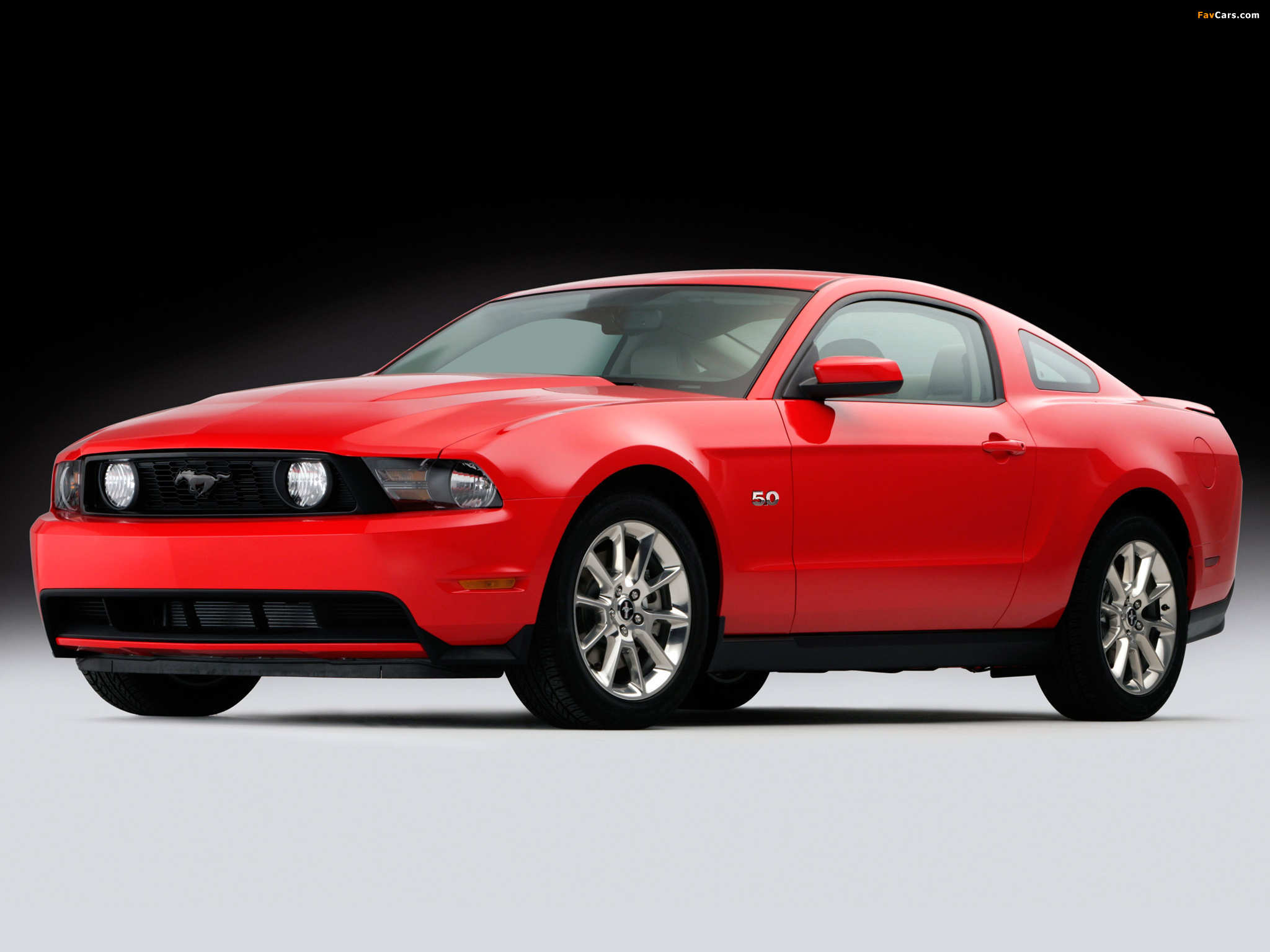Mustang 5.0 GT 2010–12 photos (2048 x 1536)