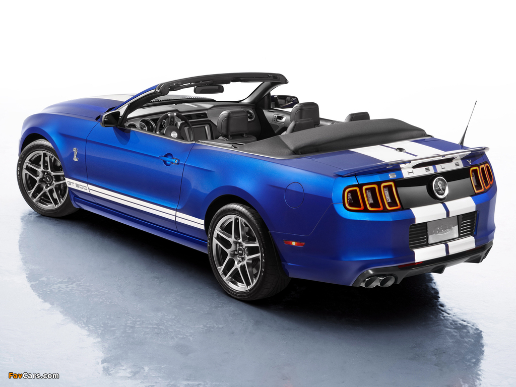 Shelby GT500 SVT Convertible 2012 images (1024 x 768)
