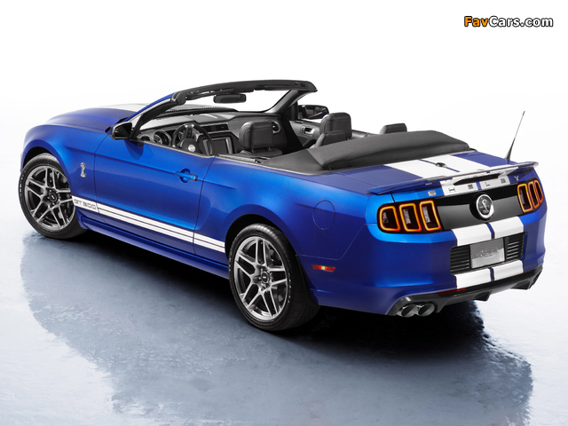 Shelby GT500 SVT Convertible 2012 images (640 x 480)