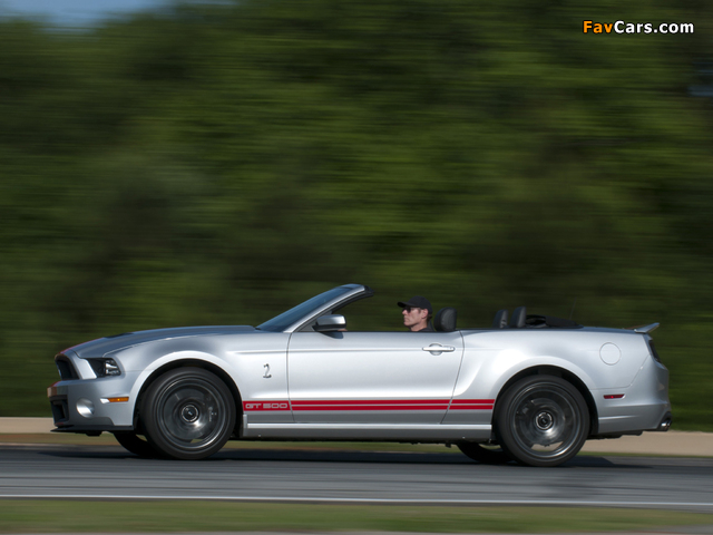 Shelby GT500 SVT Convertible 2012 images (640 x 480)