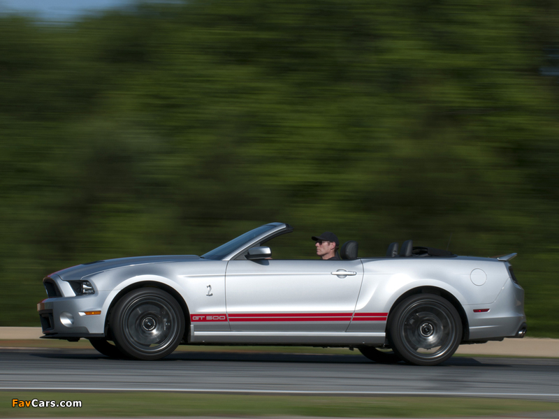 Shelby GT500 SVT Convertible 2012 images (800 x 600)