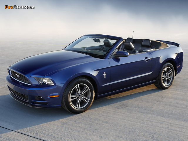 Mustang V6 Convertible 2012 pictures (640 x 480)