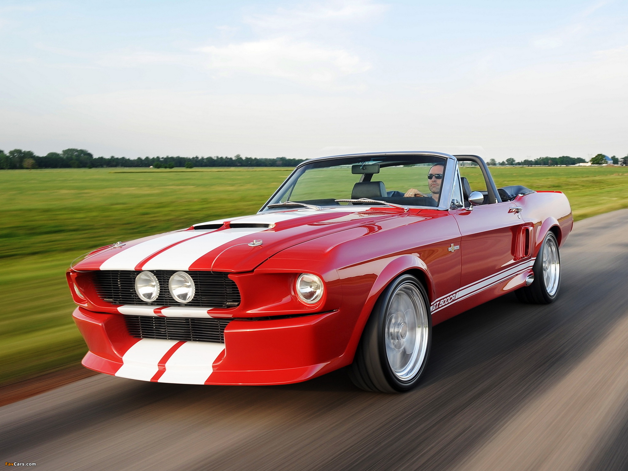 Classic Recreations Shelby GT500CR Convertible 2012 wallpapers (2048 x 1536)