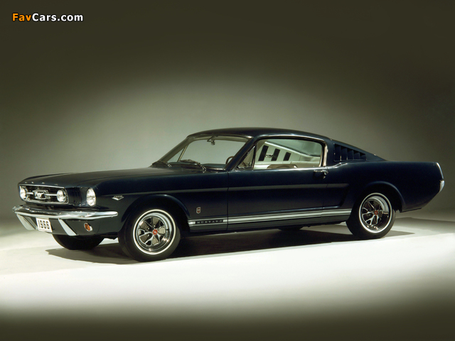Images of Mustang Fastback 1966 (640 x 480)