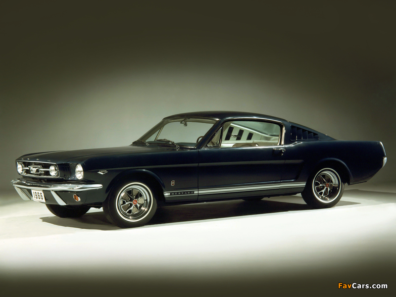Images of Mustang Fastback 1966 (800 x 600)