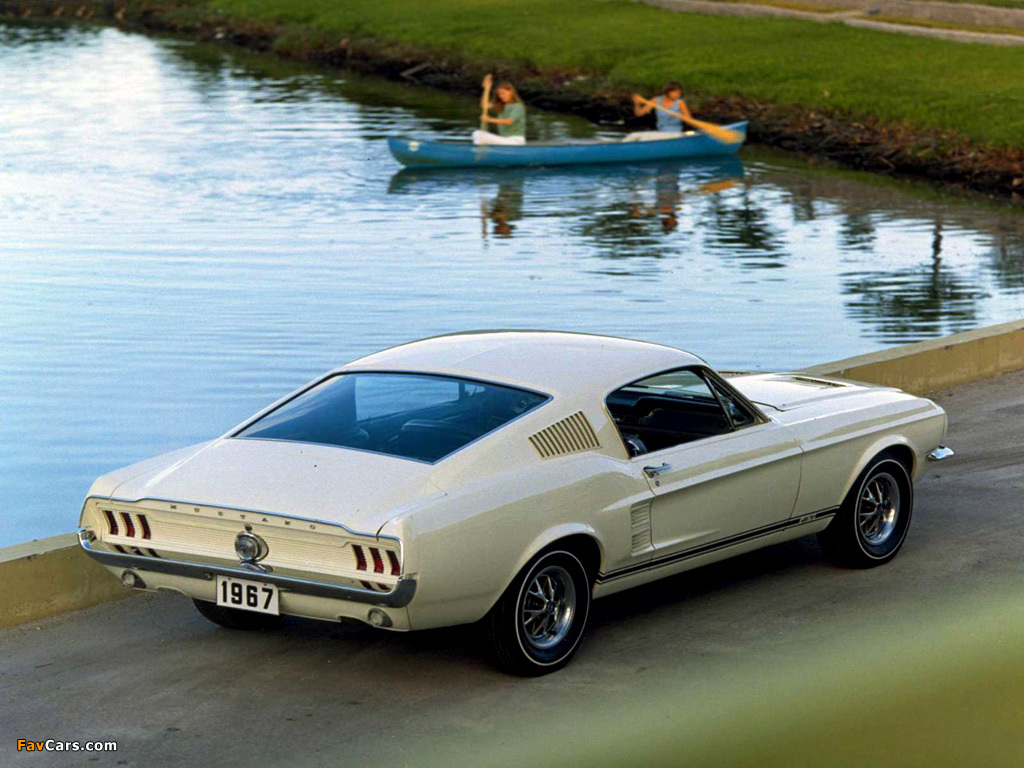 Images of Mustang GT Fastback 1967 (1024 x 768)