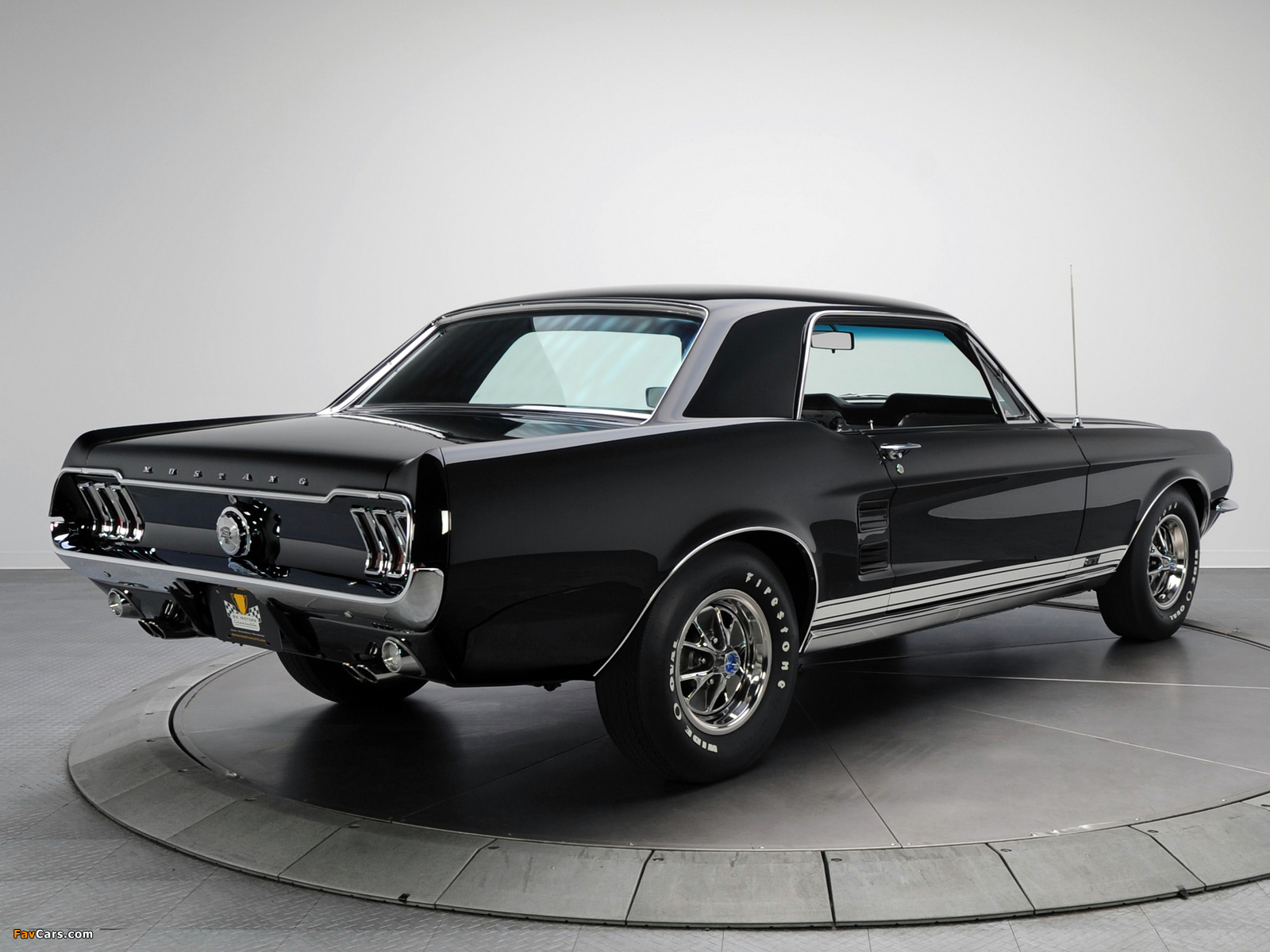 Images of Mustang GT Coupe (65B) 1967 (1600 x 1200)