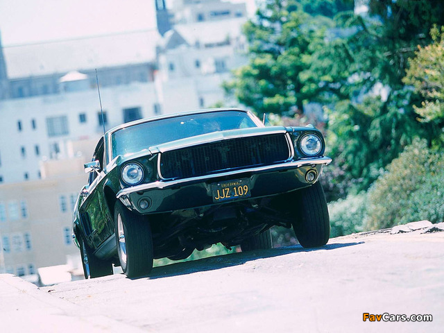 Images of Mustang Fastback GT390 Bullitt 1968 (640 x 480)