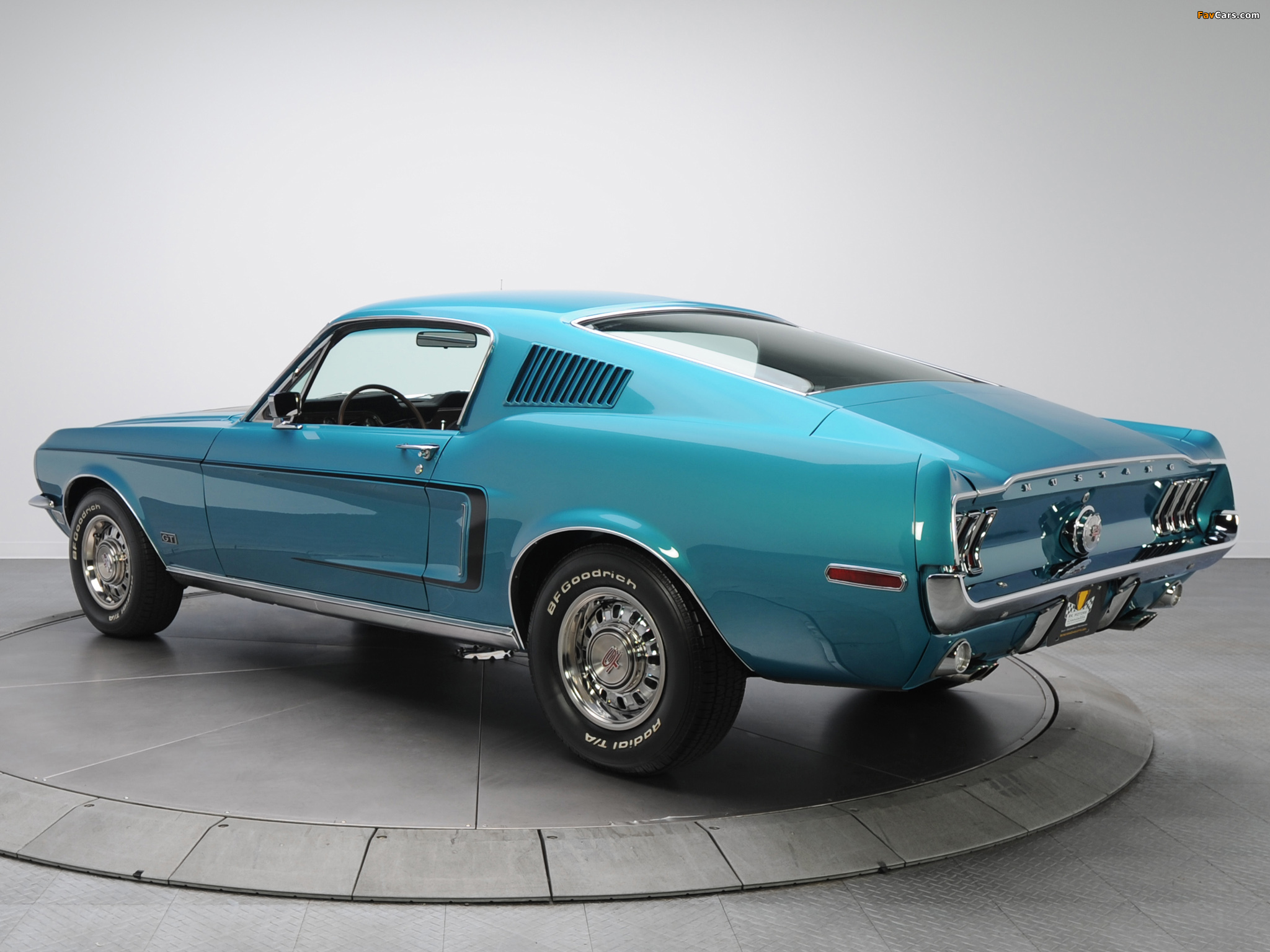 Images of Mustang GT Fastback 1968 (2048 x 1536)