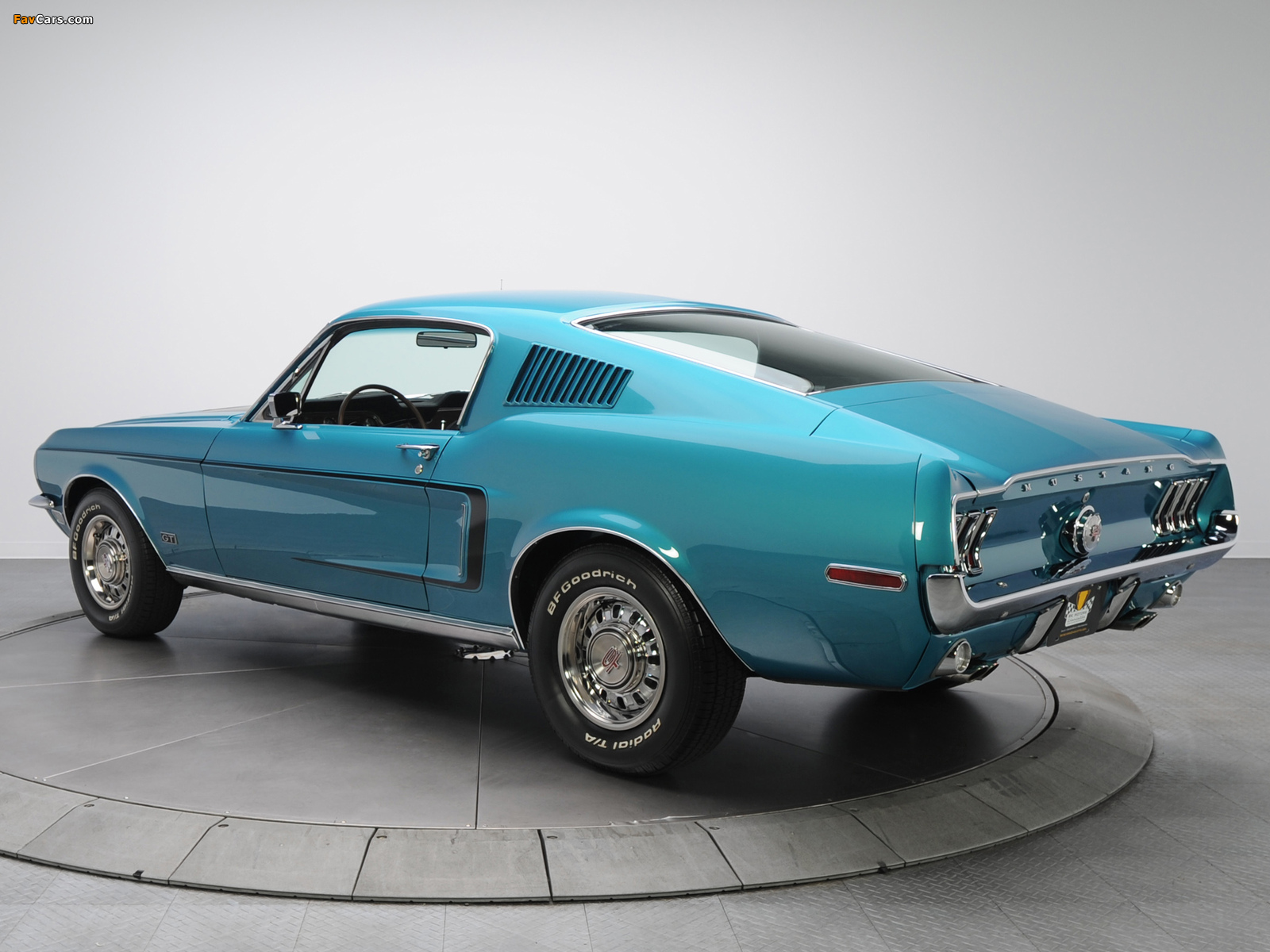 Images of Mustang GT Fastback 1968 (1600 x 1200)
