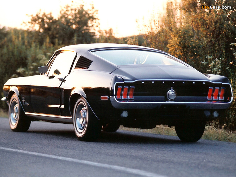 Images of Mustang Fastback 1968 (800 x 600)