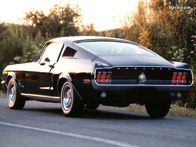 Images of Mustang Fastback 1968 (640 x 480)