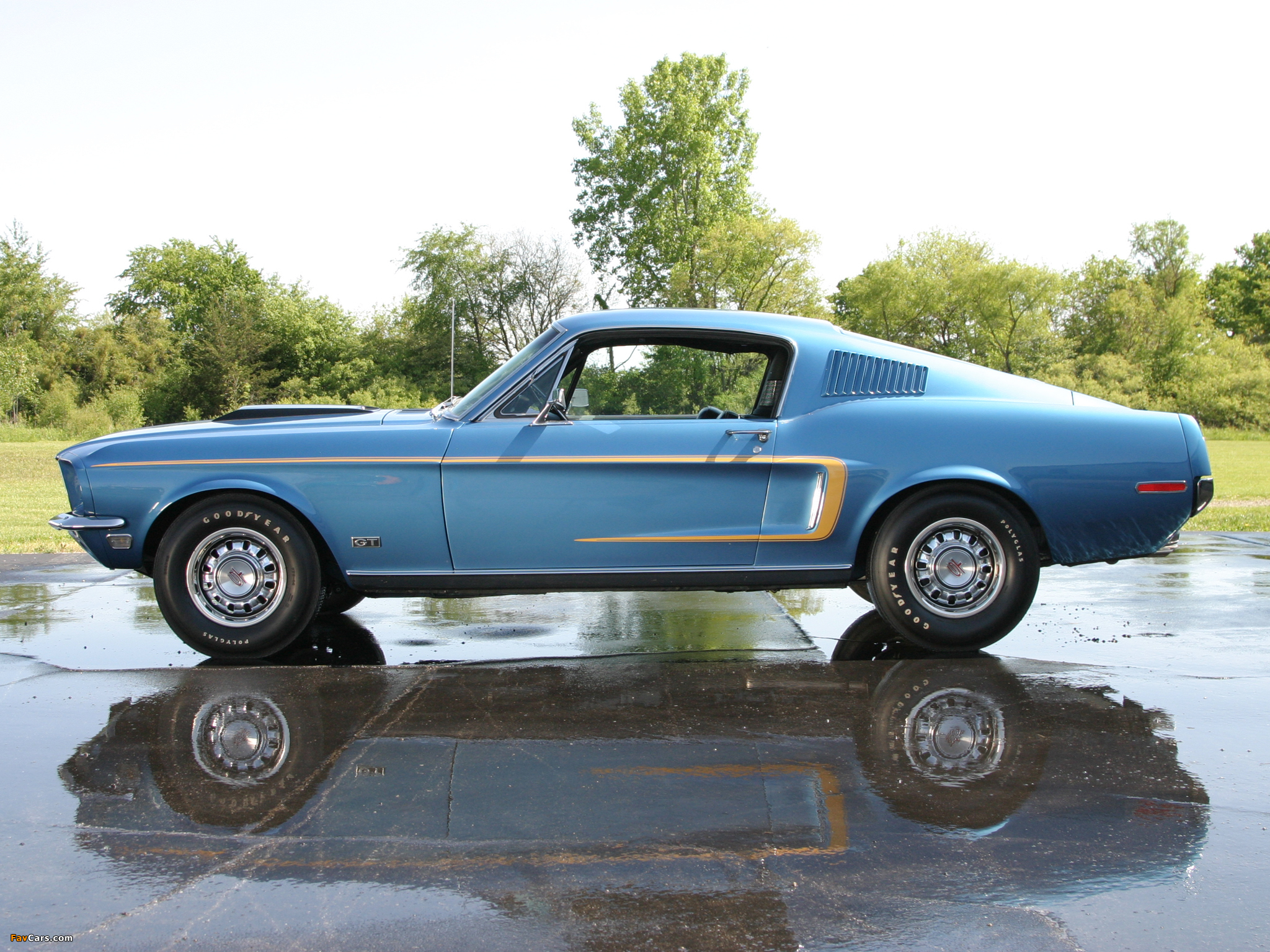 Images of Mustang GT Fastback 1968 (2048 x 1536)