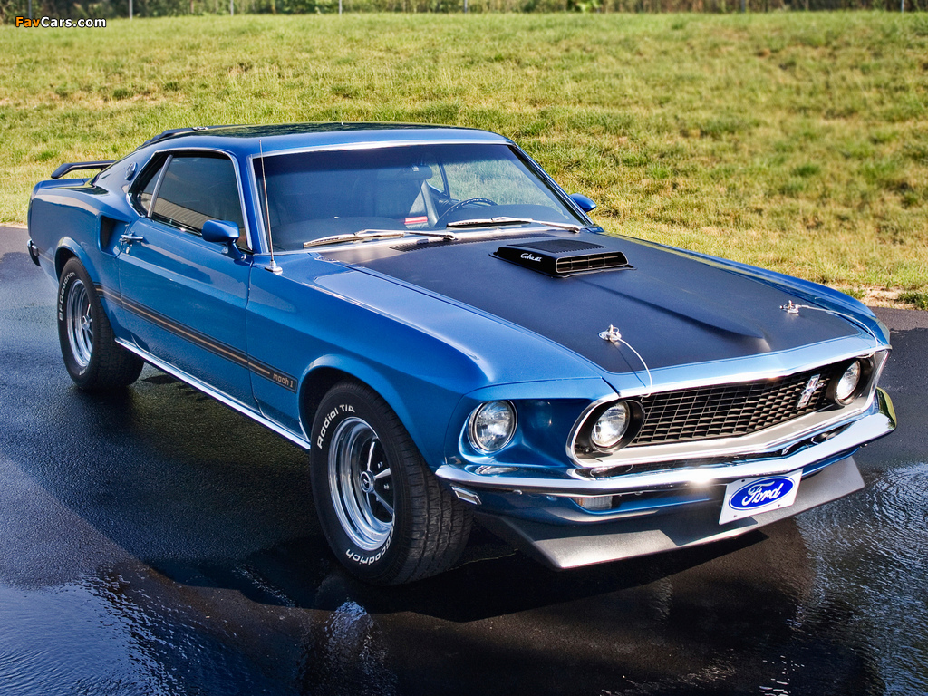 Images of Mustang Mach 1 428 Super Cobra Jet 1969 (1024 x 768)