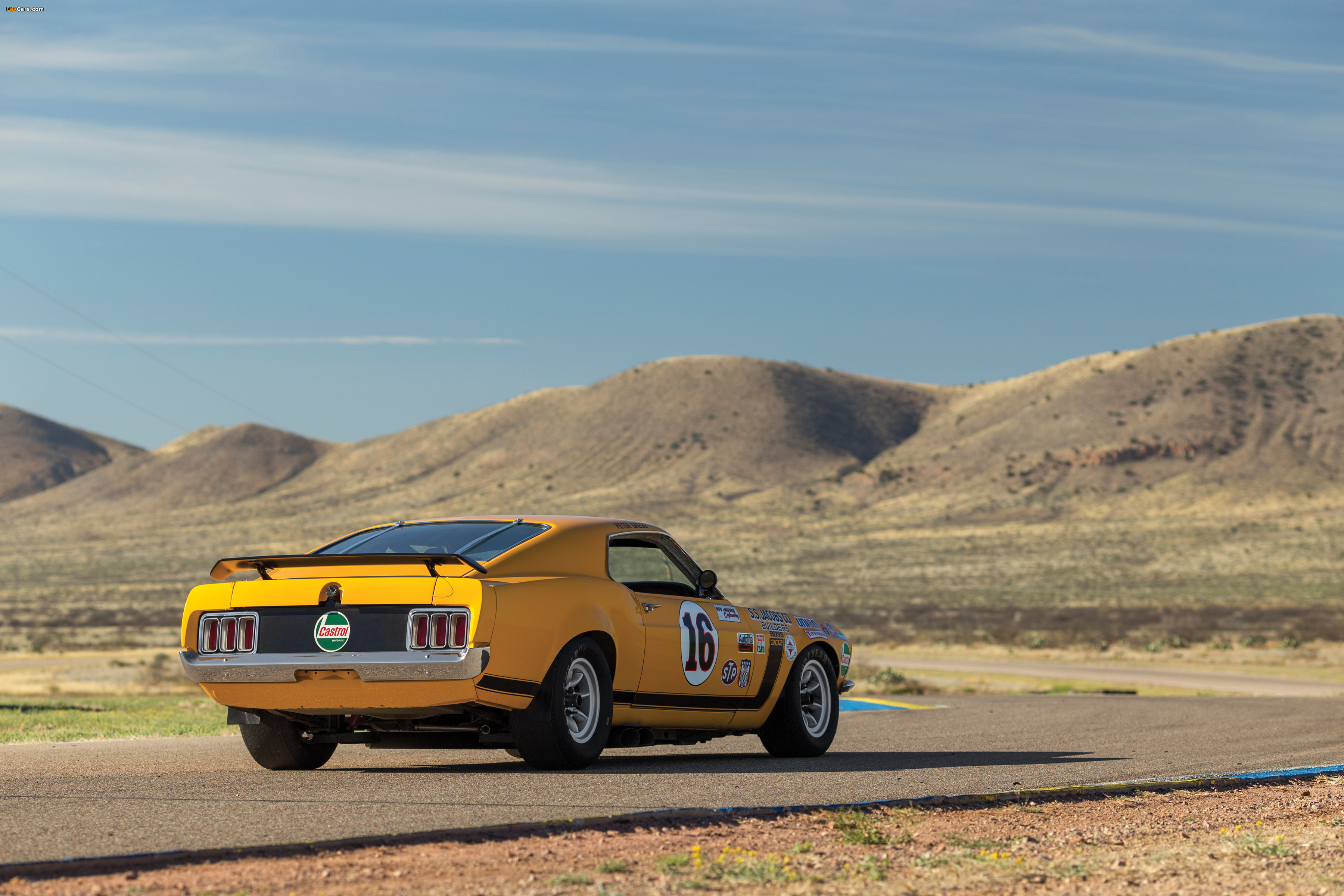 Images of Ford Mustang Boss 302 Trans-Am Race Car 1970 (3600 x 2400)