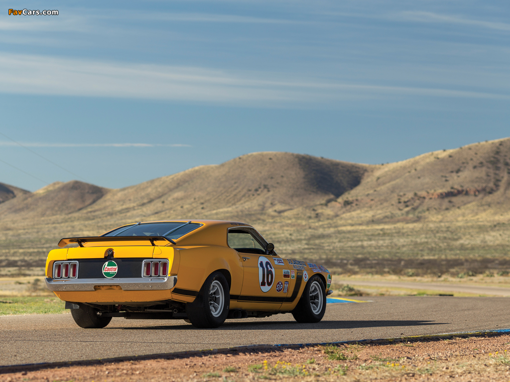 Images of Ford Mustang Boss 302 Trans-Am Race Car 1970 (1024 x 768)