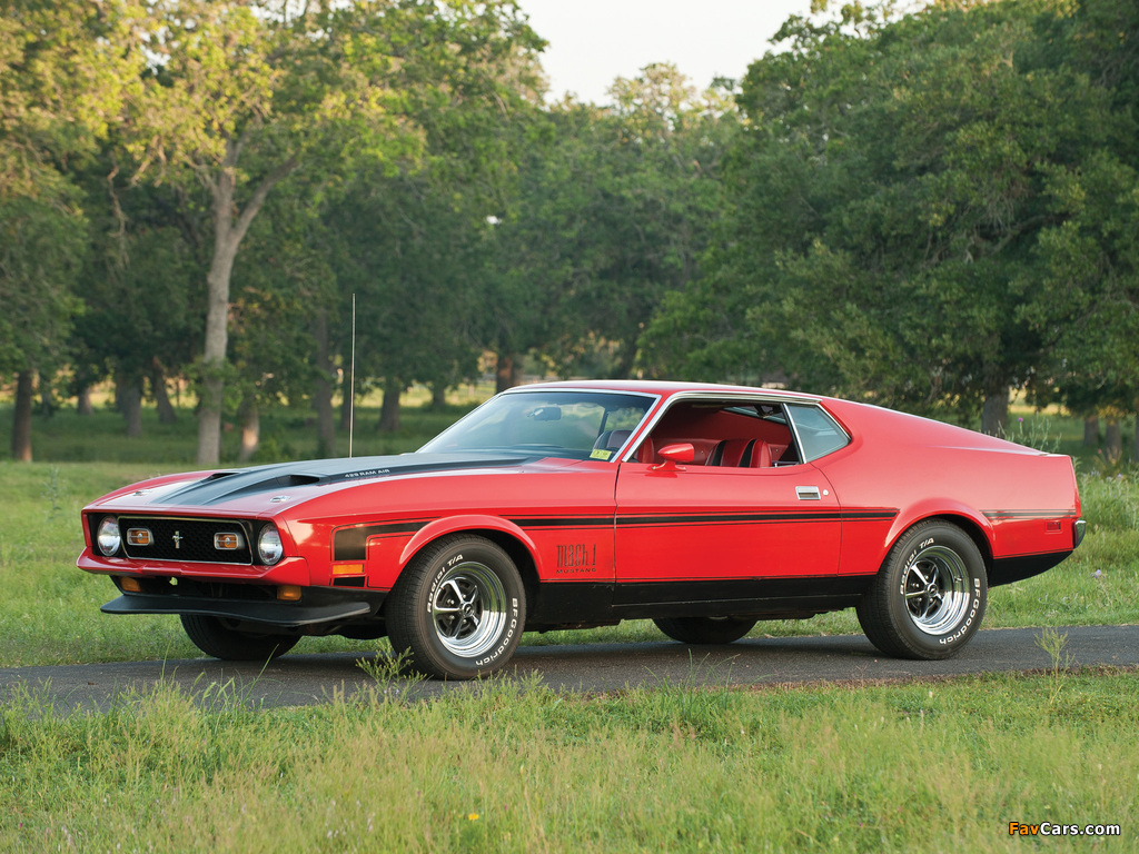 Images of Mustang Mach 1 1971–72 (1024 x 768)