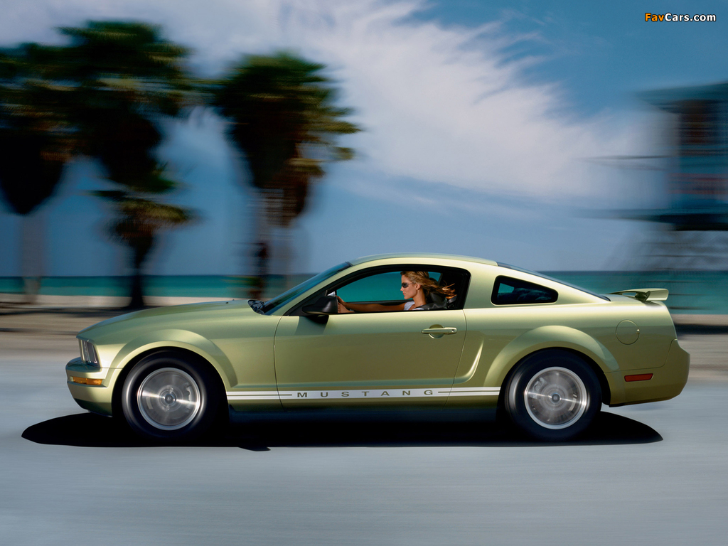Images of Mustang Coupe 2005–08 (1024 x 768)