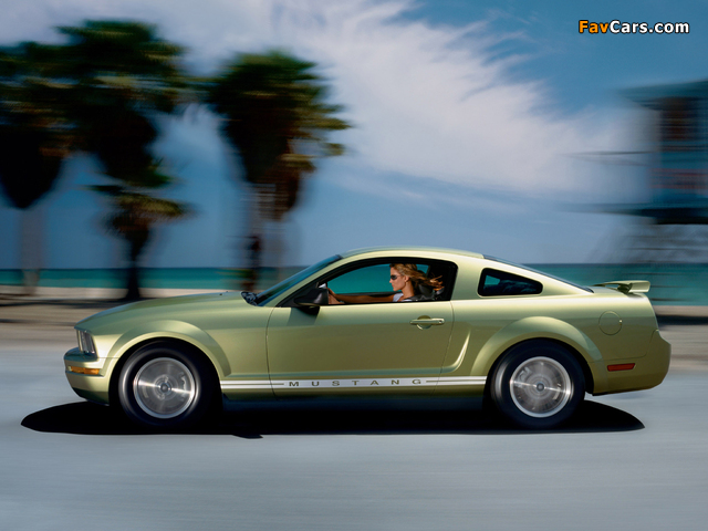 Images of Mustang Coupe 2005–08 (640 x 480)