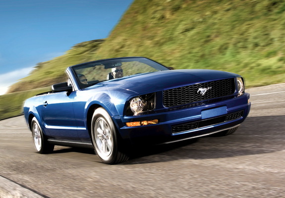 Images of Mustang Convertible 2005–08