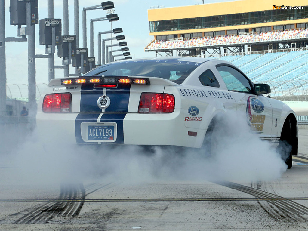 Images of Shelby GT500 NASCAR Pace Car 2007 (1024 x 768)