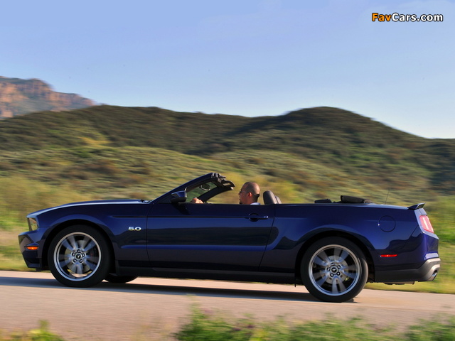 Images of Mustang GT Convertible 2009–12 (640 x 480)