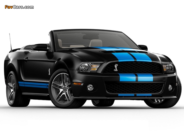 Images of Shelby GT500 Convertible SVT 2009–10 (640 x 480)