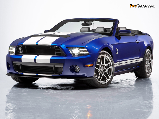 Images of Shelby GT500 SVT Convertible 2012 (640 x 480)