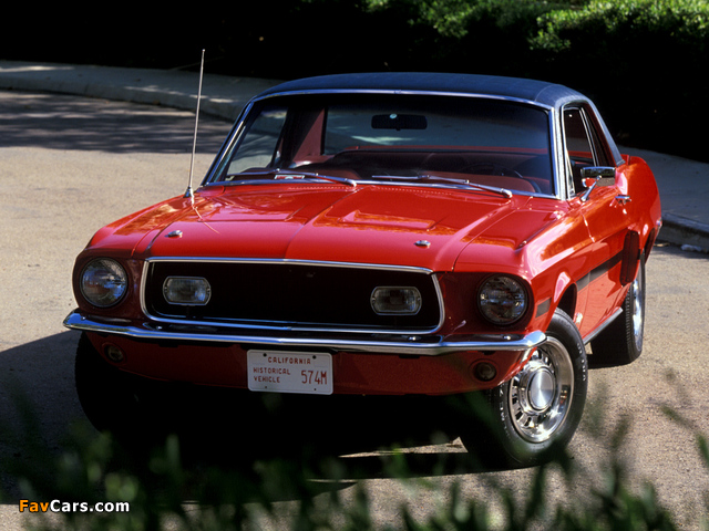 Photos of Mustang Coupe High Country Special 1968 (640 x 480)