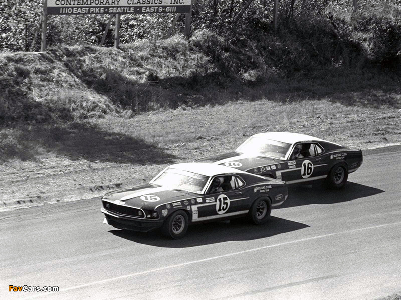 Photos of Mustang Boss 302 Trans-Am Race Car 1969 (800 x 600)