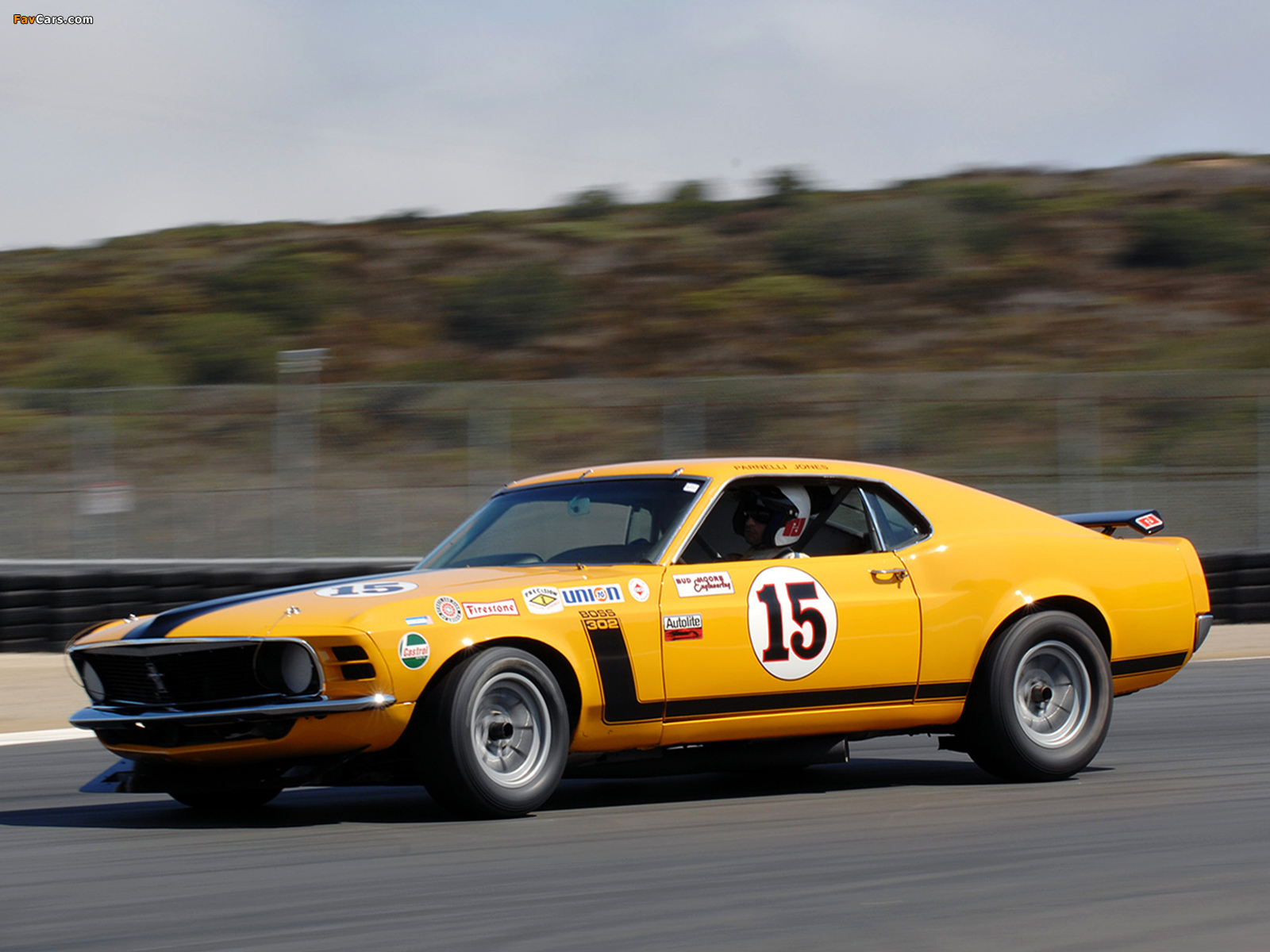 Photos of Mustang Boss 302 Trans-Am Race Car 1970 (1600 x 1200)