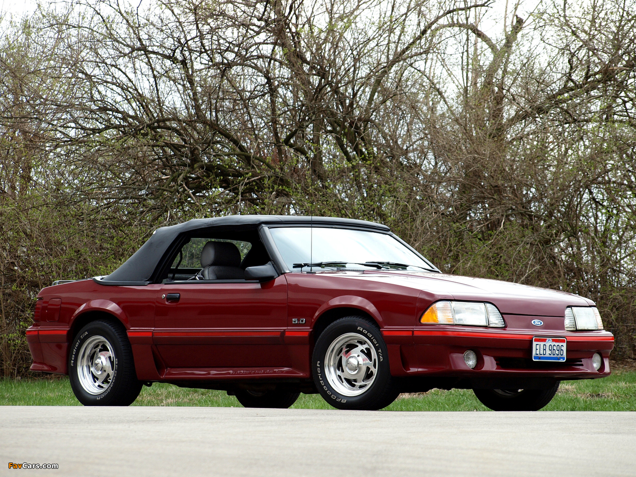 Photos of Mustang GT 5.0 Convertible 1987–93 (1280 x 960)