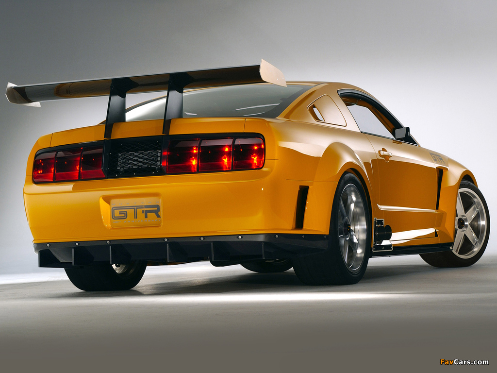Photos of Mustang GT-R Concept 2004 (1024 x 768)
