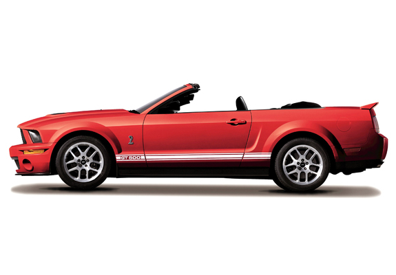 Photos of Shelby GT500 Convertible 2005–08