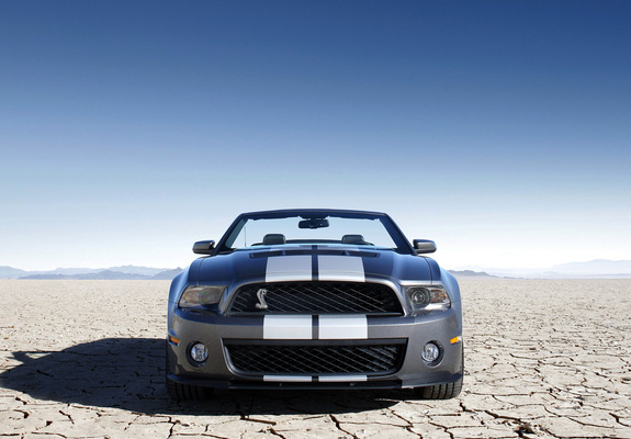 Photos of Shelby GT500 Convertible SVT 2009–10