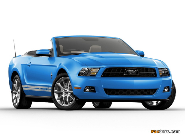 Photos of Mustang Convertible 2009–12 (640 x 480)