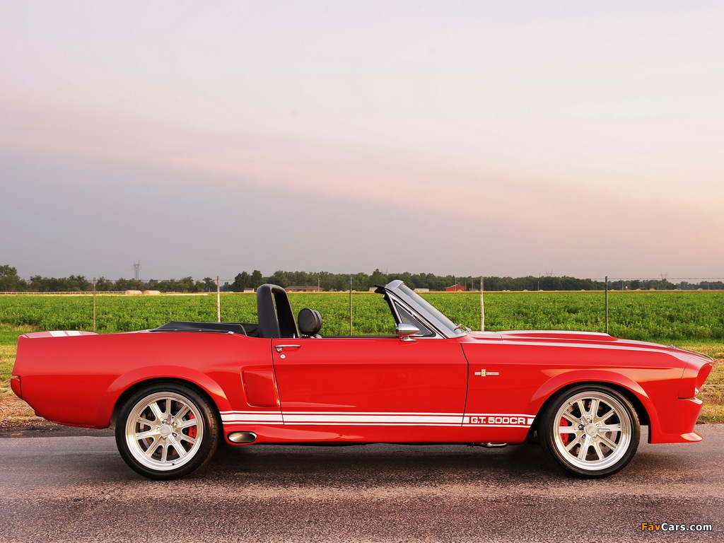 Photos of Classic Recreations Shelby GT500CR Convertible 2012 (1024 x 768)