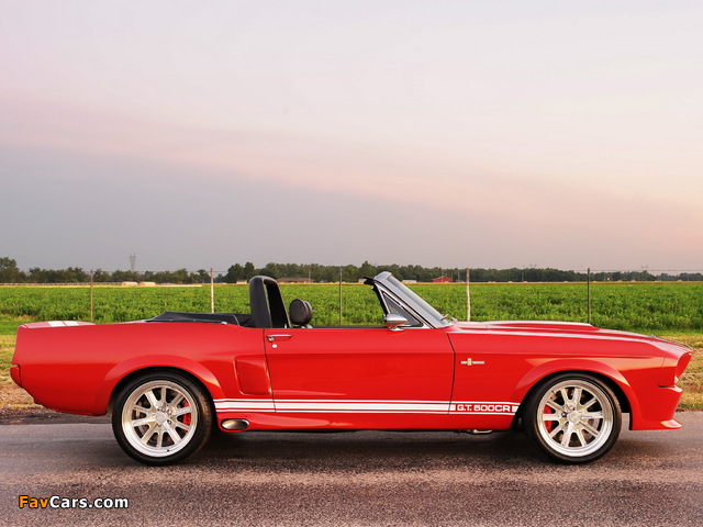 Photos of Classic Recreations Shelby GT500CR Convertible 2012 (640 x 480)