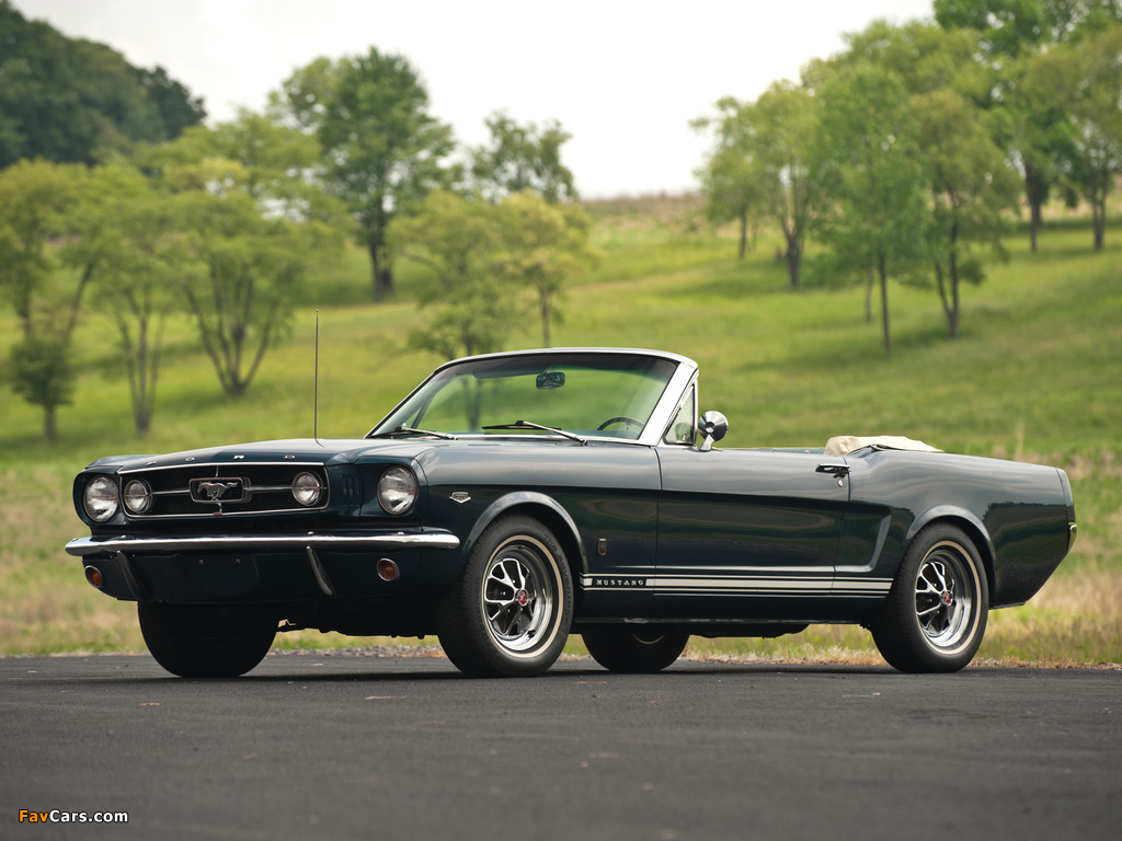 Pictures of Mustang GT Convertible 1965 (1024 x 768)