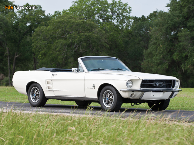 Pictures of Mustang Convertible 1967 (640 x 480)