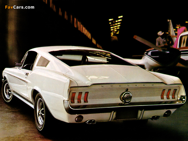 Pictures of Mustang GT Fastback 1967 (640 x 480)