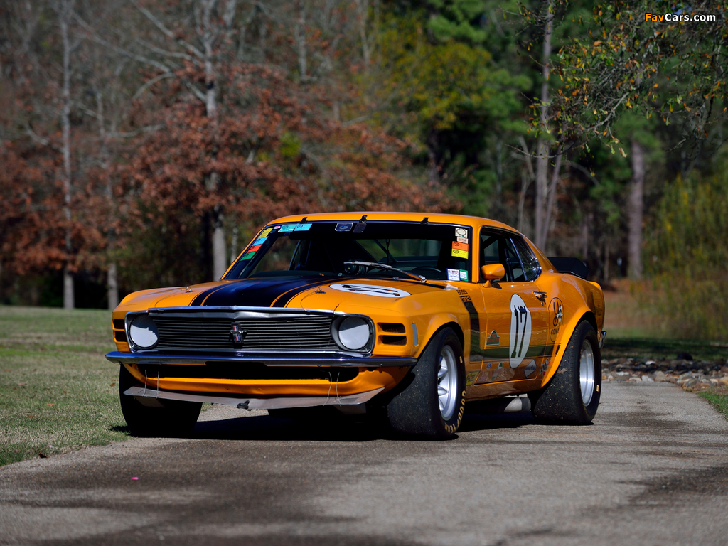 Pictures of Ford Mustang Boss 302 Trans-Am Race Car 1970 (1024 x 768)